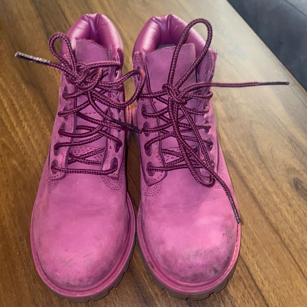 Kids timberland boot size 8